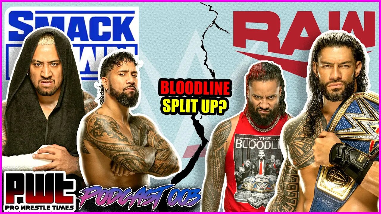 Are The Bloodline Being SPLIT UP in the WWE Draft?