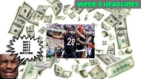 Week 9 FF Headlines!