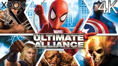 Marvel: Ultimate Alliance (Xbox Series X) Backwards Compatibility Gameplay [4K 60FPS]