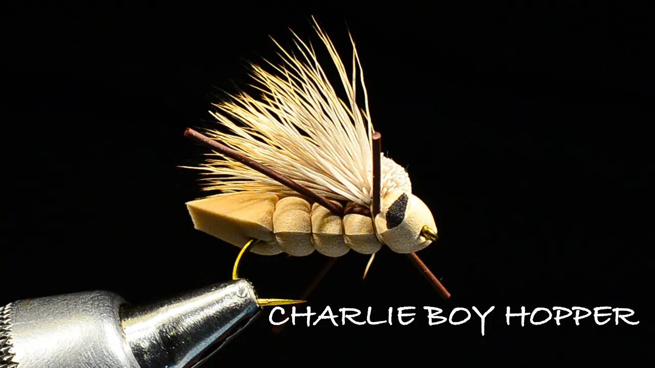 Charlie Boy Hopper Fly Tying - Tied by Charlie Craven