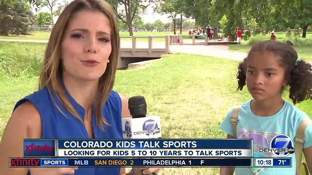 Colorado Kids Talk Sports- Broncos Edition