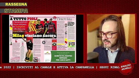 Parla PIOLI, il saluto a MIHAJLOVIC, la battaglia di Luca VIALLI. Rassegna Stampa ep.208 | 20.12.22