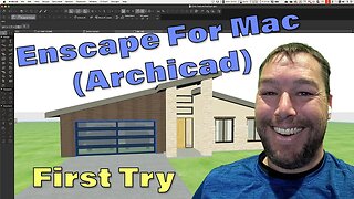 First Try of Enscape for Mac with Archicad 27!!!