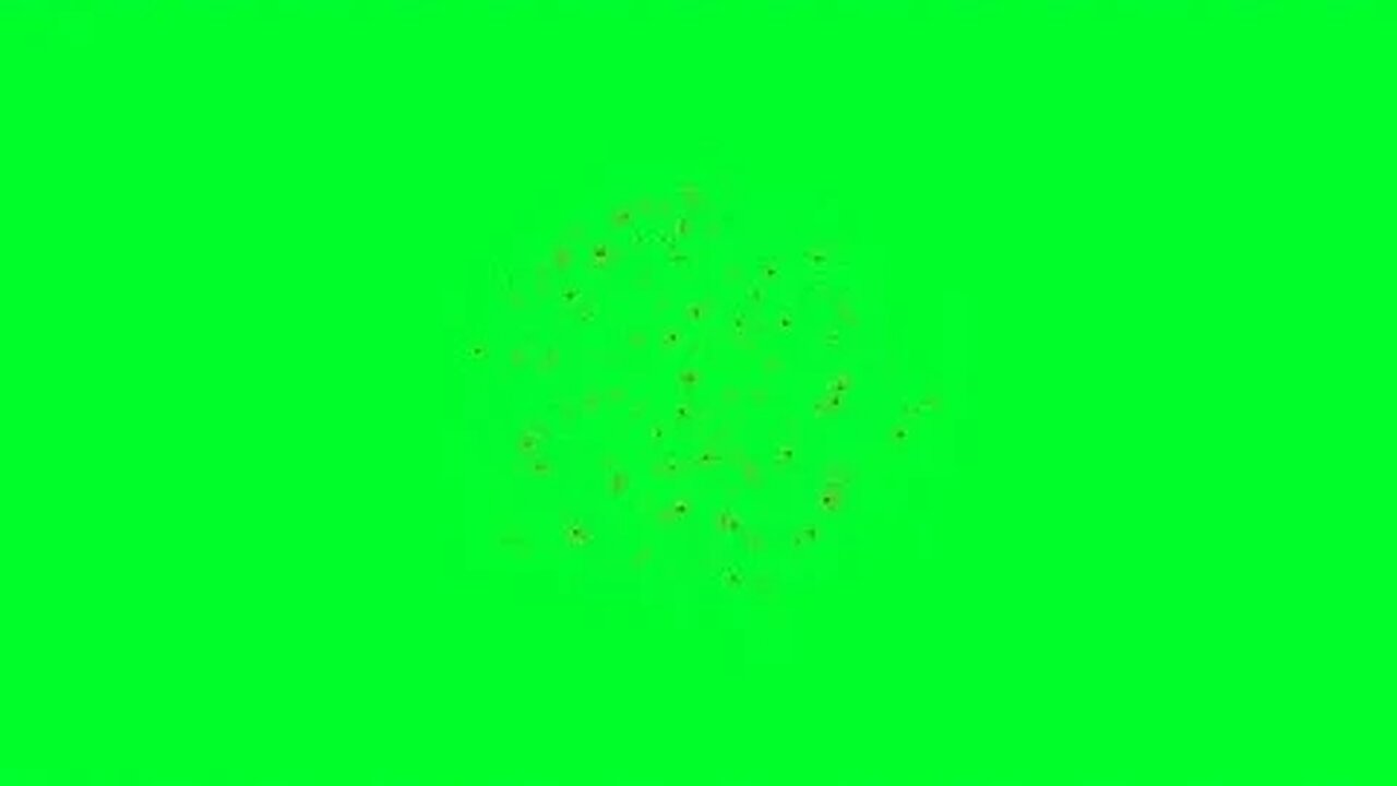 Particles Burst Animation Green Screen Effect Motion Graphics 4K Copyright Ffree