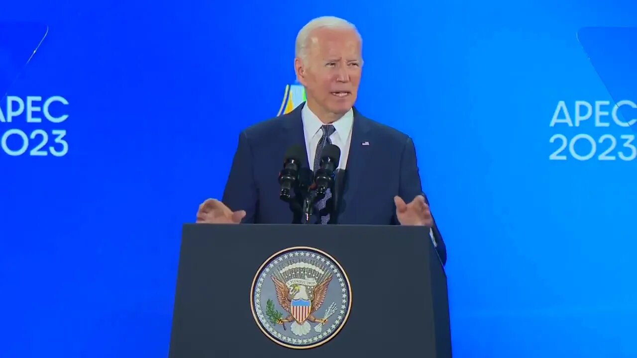 Glass Shatters As Biden Shouts About Climate Emissions And Climate Change