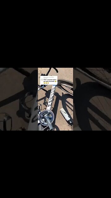 No Complaints… should have bunny hopped this Pot Hole on my Road Bike #shorts