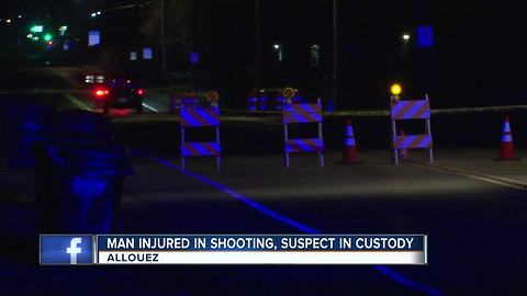 Shooting in Allouez injuries one man, one in custody
