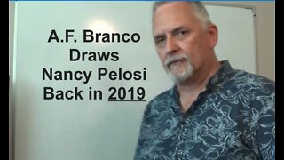 A.F. Branco Draws Pelosi - 2019