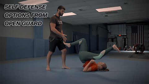 Self Defense Options from the Open Guard