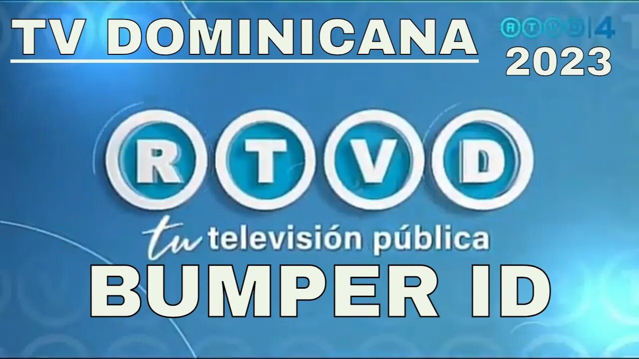 RTVD, Tu Television Publica - Bumper ID (2023)