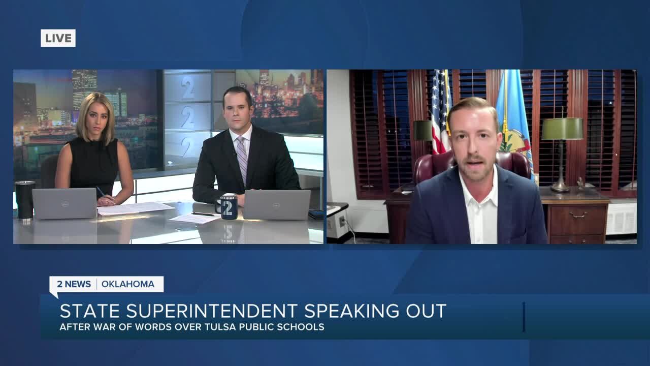 Ryan Walters speaks with 2 News amid TPS accreditation threats