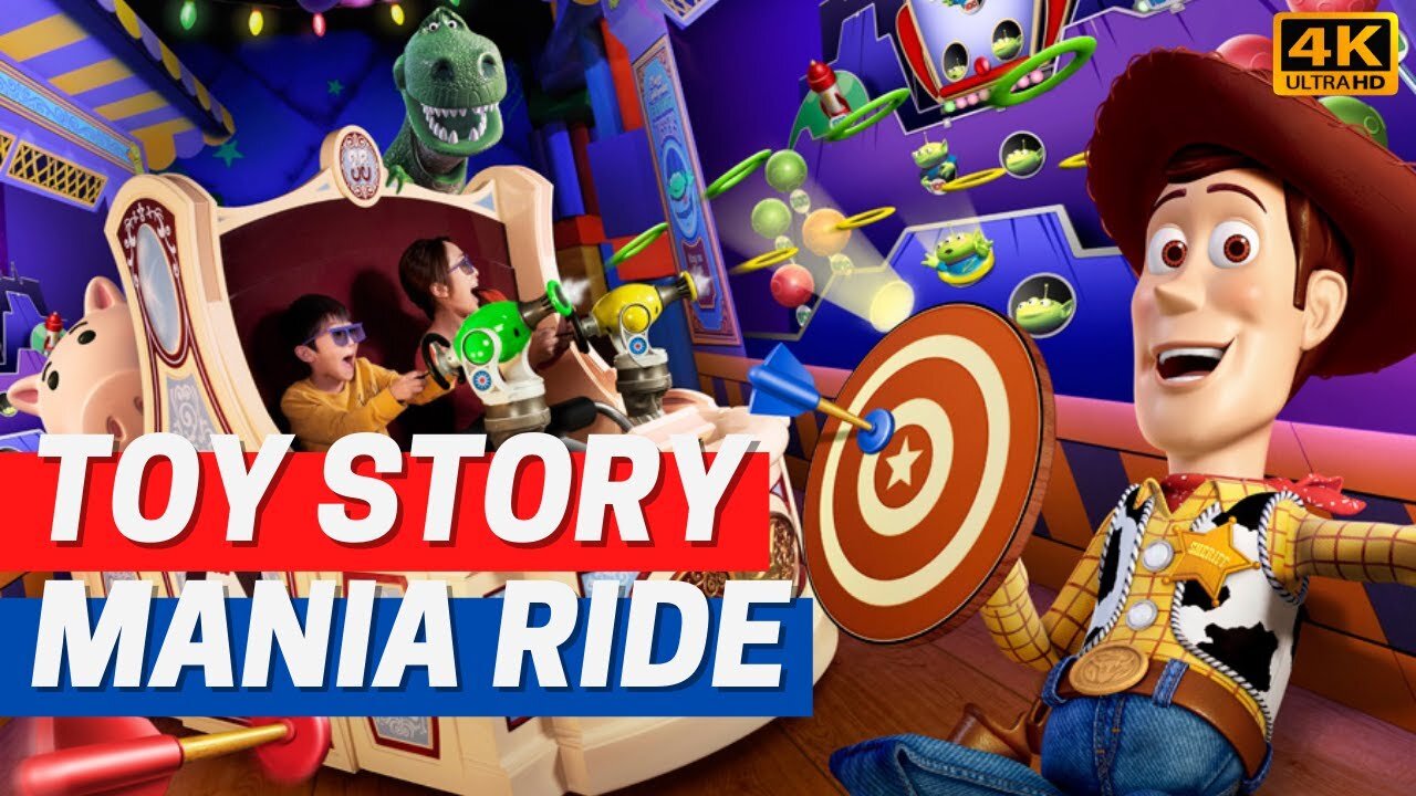 Toy Story Mania Ride at Disney's Hollywood Studios