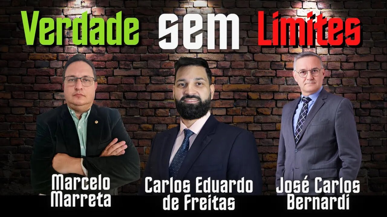 Verdade Sem Limites com Marreta e Bernardi entrevistando Carlos Eduardo de Freitas