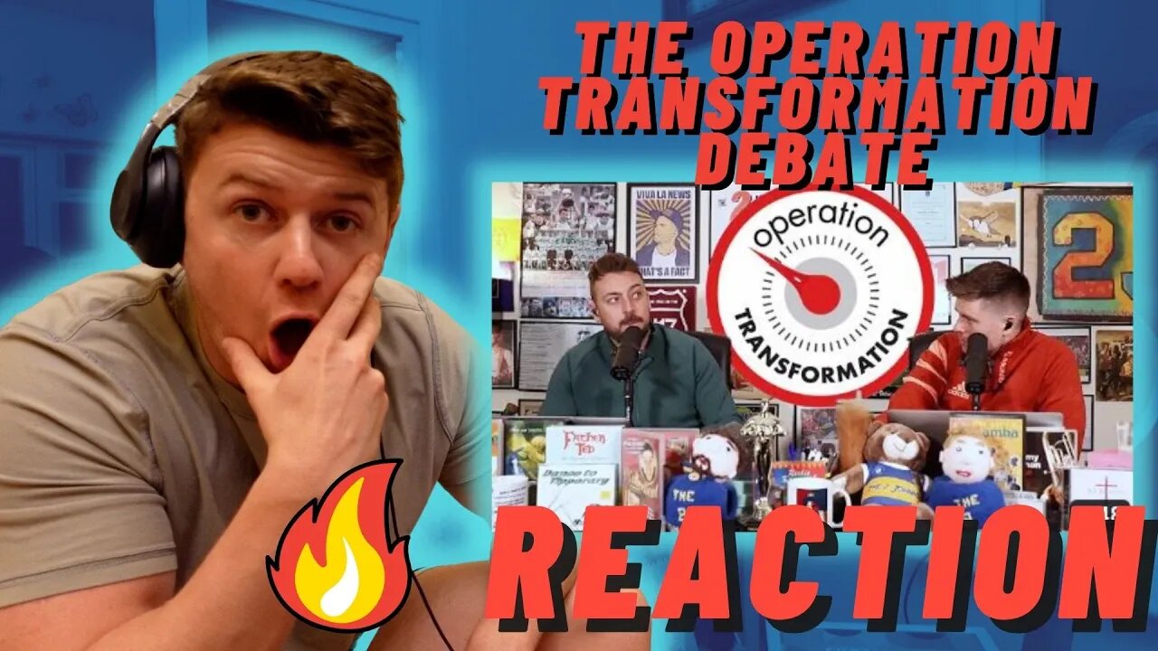 THE 2 JOHNNIES - OPERATION TRANSFORMATION((IRISH REACTION!!))