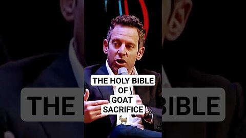 GOD HATES GOATS #samharris #jordanpeterson #religion #jesus #bible #atheism #atheist #god #pangburn