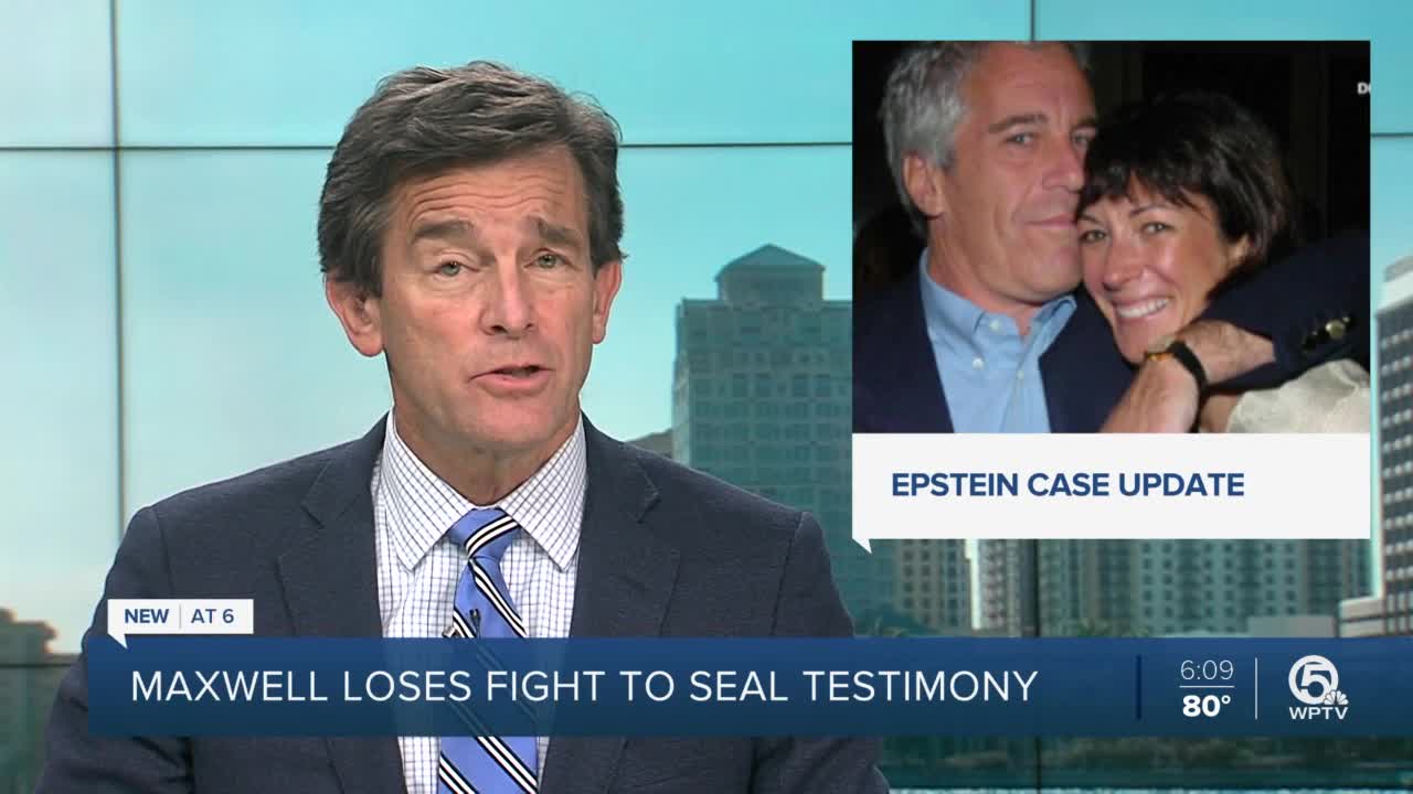 Ghislaine Maxwell loses court battle to keep her Jeffrey Epstein testimony sealed