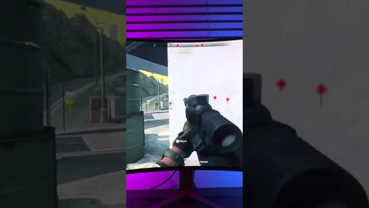 Call of Duty Warzone 2.0 on a LG 45” ULTRAWIDE OLED! See link for full video #shorts #callofduty