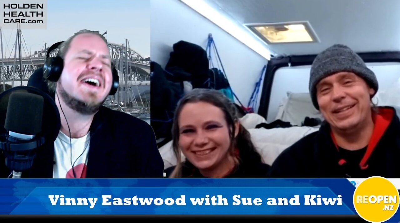 Sue and Kiwi LIVE From Marsden Point Refinery! The Vinny Eastwood Show