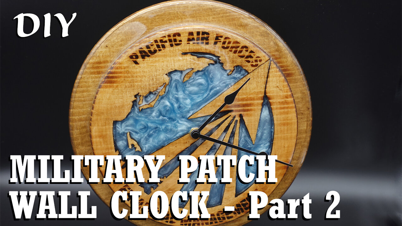 Making a Military Patch Wall Clock | Part 2