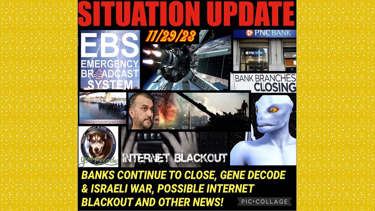 SITUATION UPDATE 11/29/23 - Draco Reptilian Queen Under Israel, Illegal Invasion Cost 450 Billion