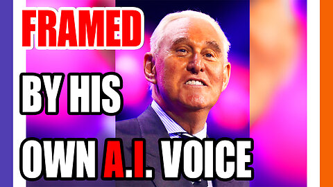 Liberal Media Frame Roger Stone With A.I.