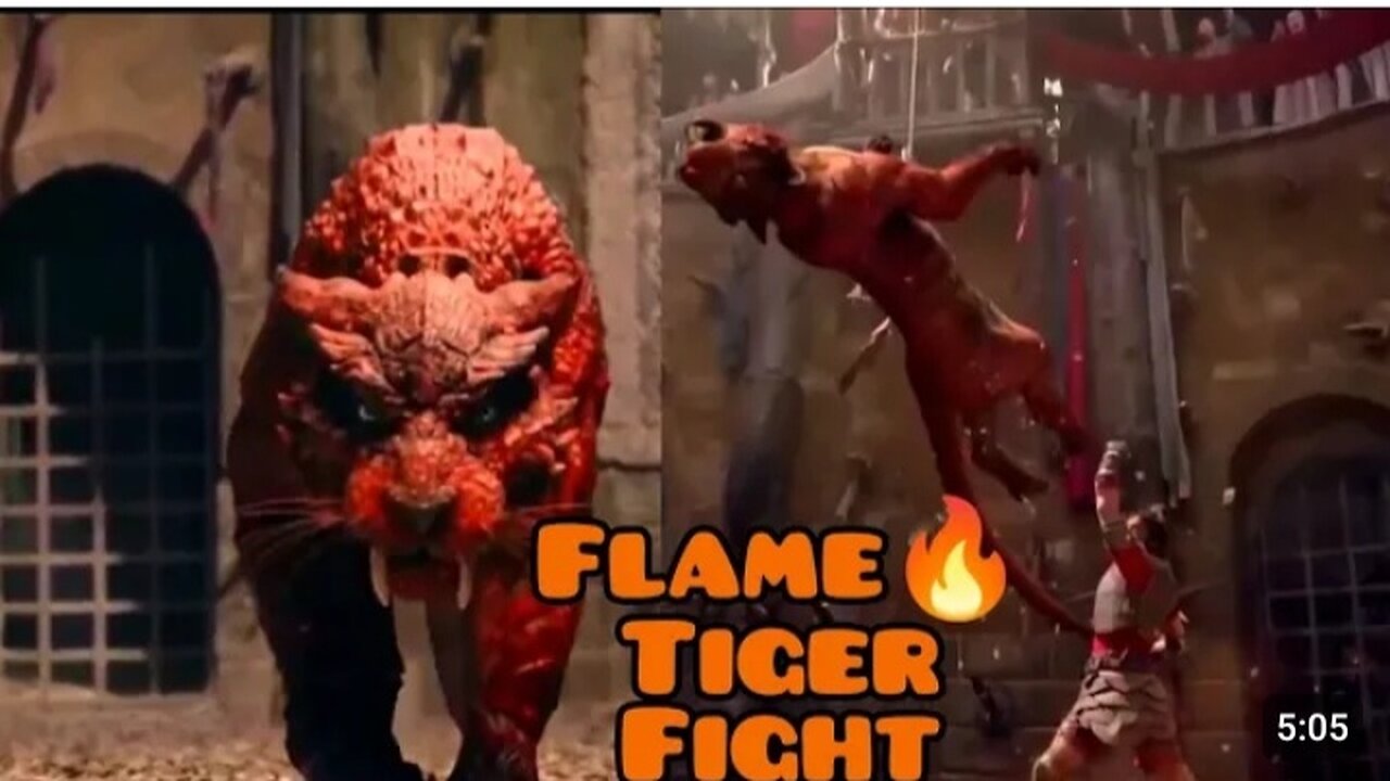 Action Movie clip #tiger #Fight #scence