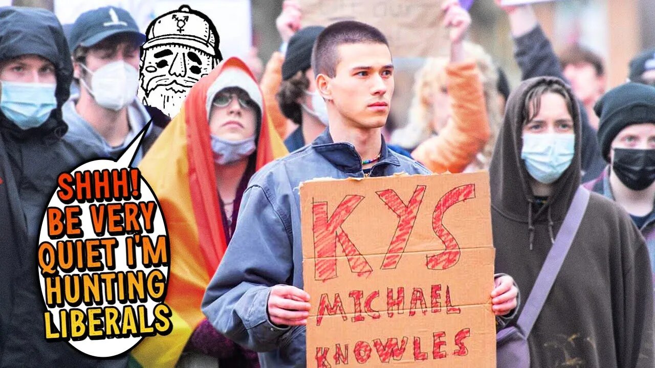 Liberals Protest Michael Knowles At Purdue University