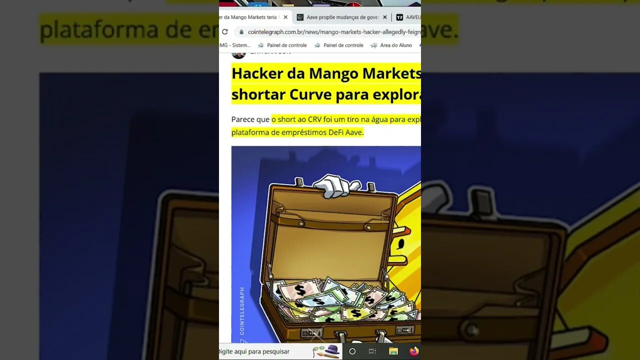 AAVE HACKER $60 MILHOES RISCO?