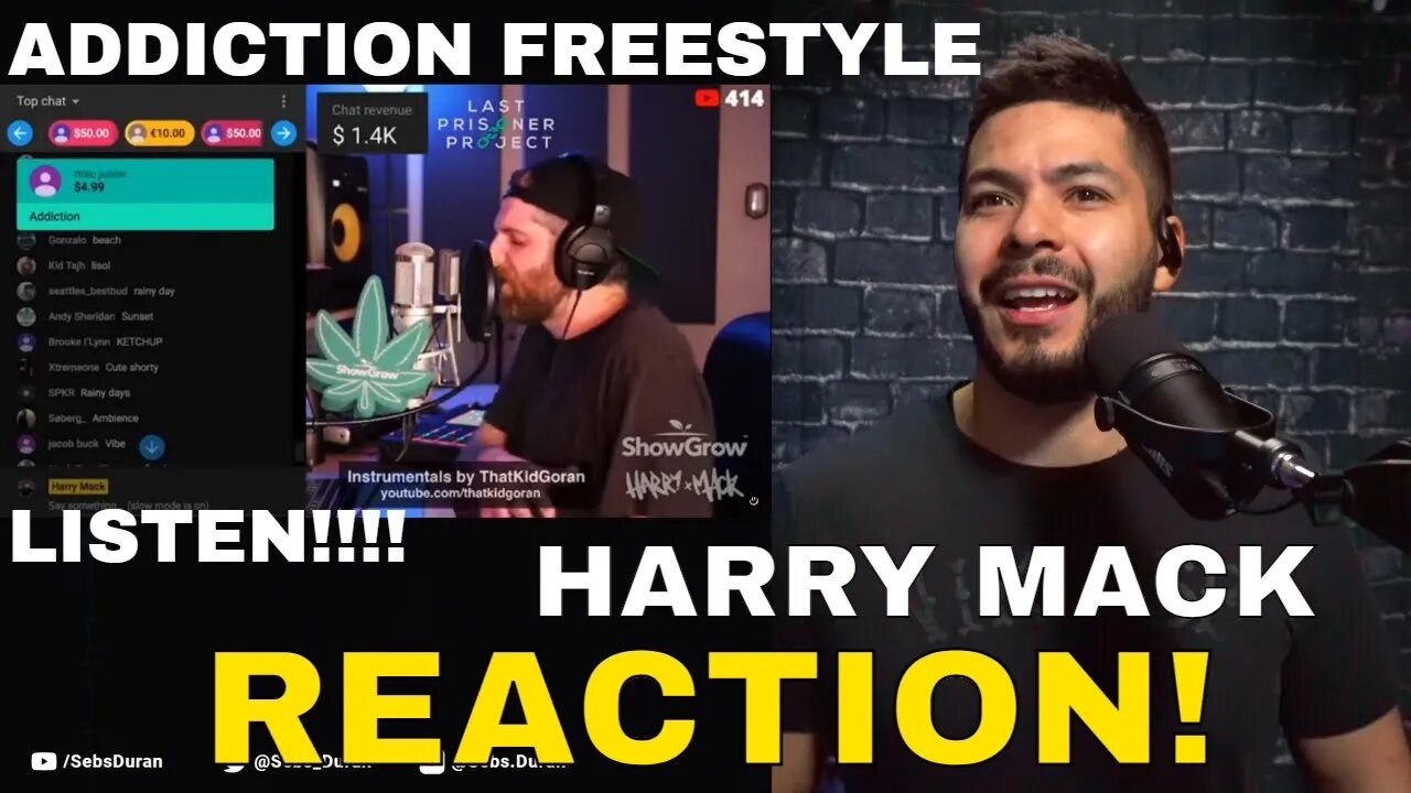 Harry Mack - Addiction (Reaction!) | The miracle is how we're not ALL addicted to crazy stuff