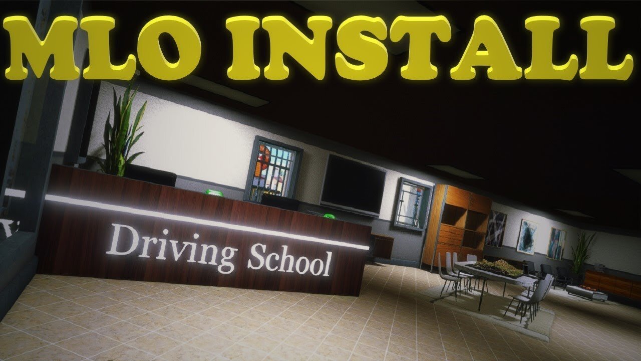 GTA V | GTA 5 | Driving School Interior By VerpiModz Single Player | Fix | Tutorial 77