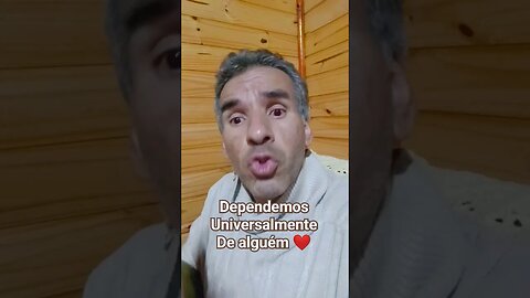 Sempre dependemos de alguém no universo #reflexão #motivacional #amor #fé