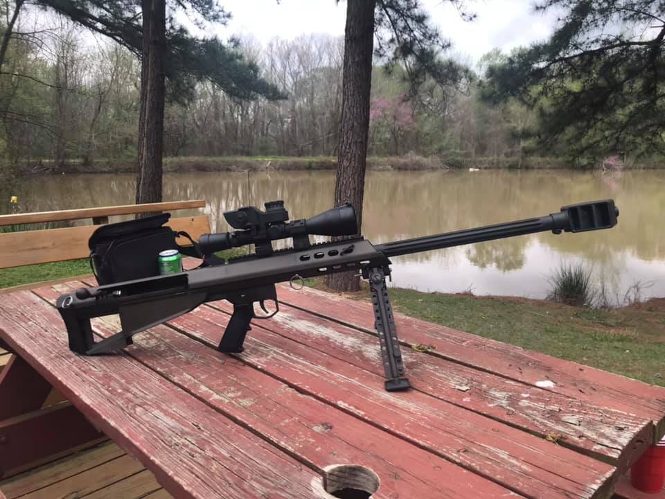 Plinking with 50BMG - Boar Creek Ranch