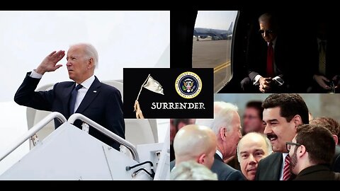 !~🚨PRESIDENTIAL🏛️ALERT🚨~!JOE BIDEN NOW SURRENDERS AMERICA UNCONDITIONALLY(!)WASHINGTON DC DEFEATED~!