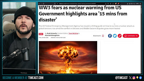 FEMA Issues NUCLEAR ATTACK Survival Guide, NATO Says Prepare For War With Russia, WW3 Fear Grows