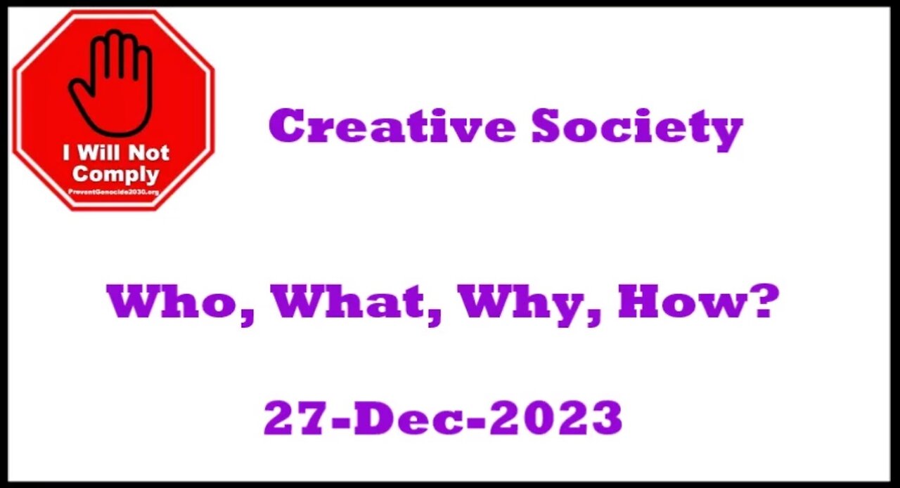 Creative Society Exposed