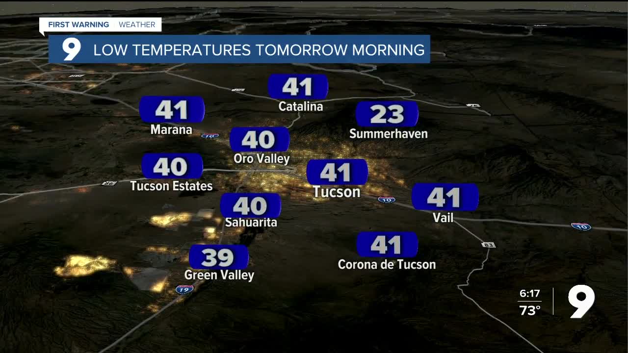 Nice weather continues through Christmas