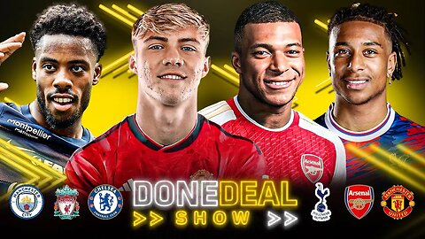 Hojlund to Man United CLOSE⌛Mbappe to Arsenal SWAP DEAL?🚨Chelsea in for Wahi & Olise✅