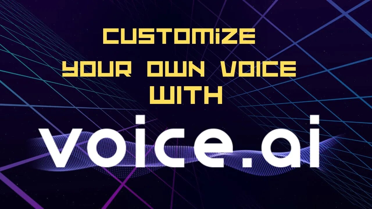 Master the Game Upload and Customize Your Voice with Voice AI