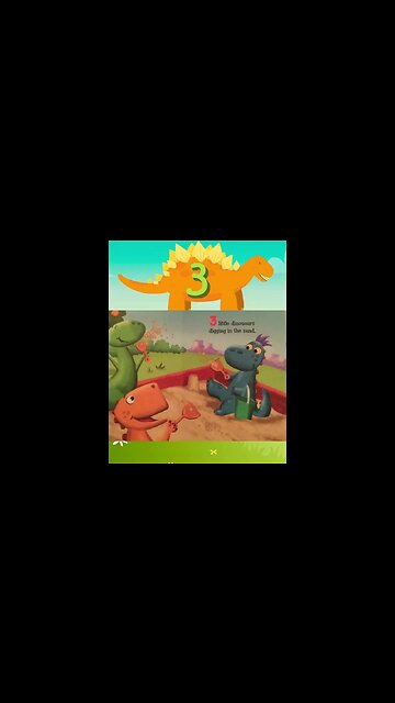 1 MINUTE READ ALOUD: Five Little Dinosaurs (#shorts #short #youtubeshorts #shortsvideo