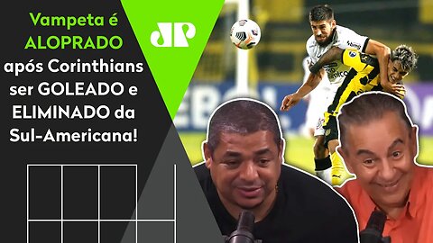 "Cara, ACEITA que o CORINTHIANS é..." Vampeta é ALOPRADO após 4 a 0 do Peñarol!