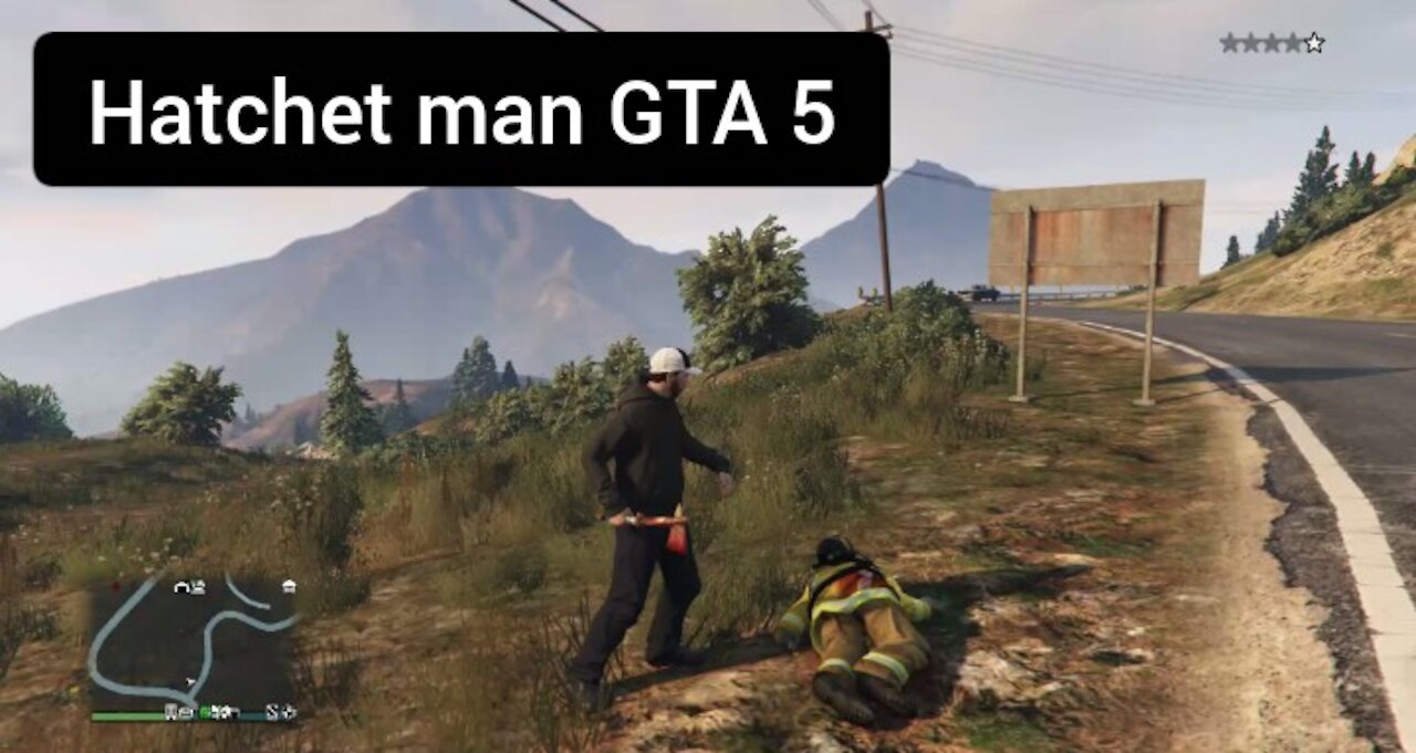 Hatchet man — GTA 5