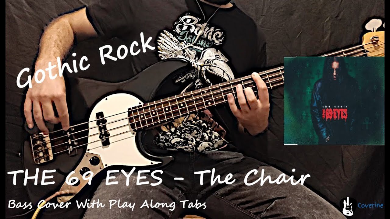 THE 69 EYES - The Chair Bass Cover (Tabs)