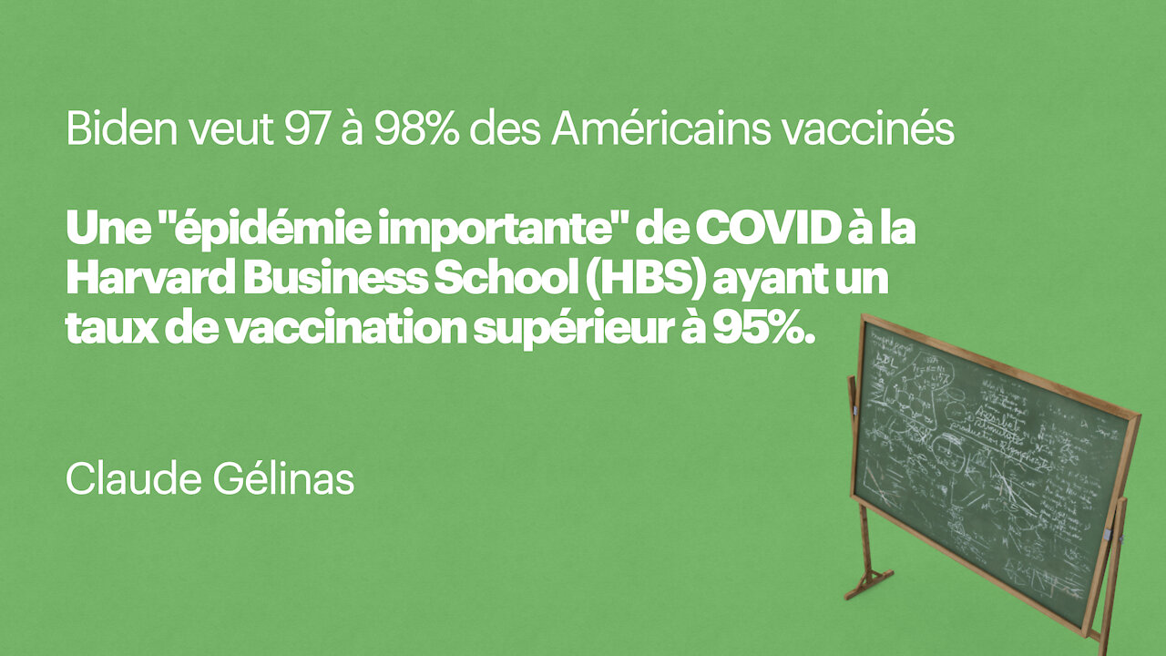 Une "épidémie importante" de COVID à Harvard ayant un taux de vaccination supérieur à 95%