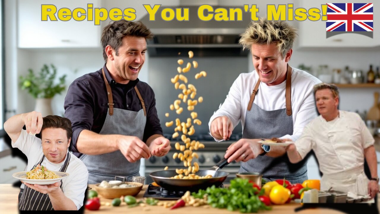 Jamie Oliver vs Gordon Ramsay: Nutty Recipes You Can't Miss!