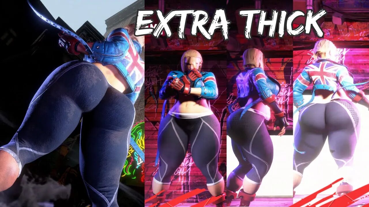 Extra Thick Cammy Mod Street Fighter 6