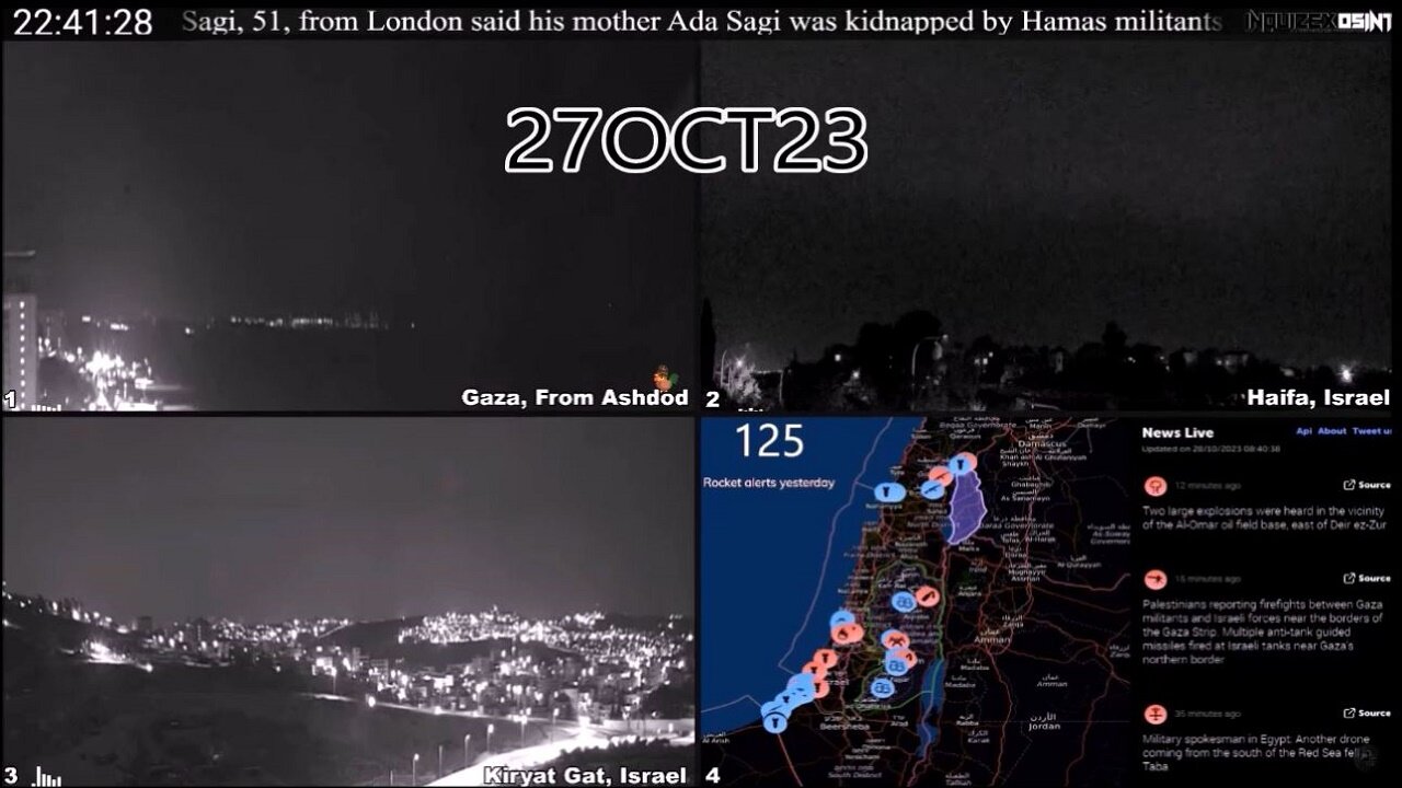 27OCT23 recorded REAL TIME FEED