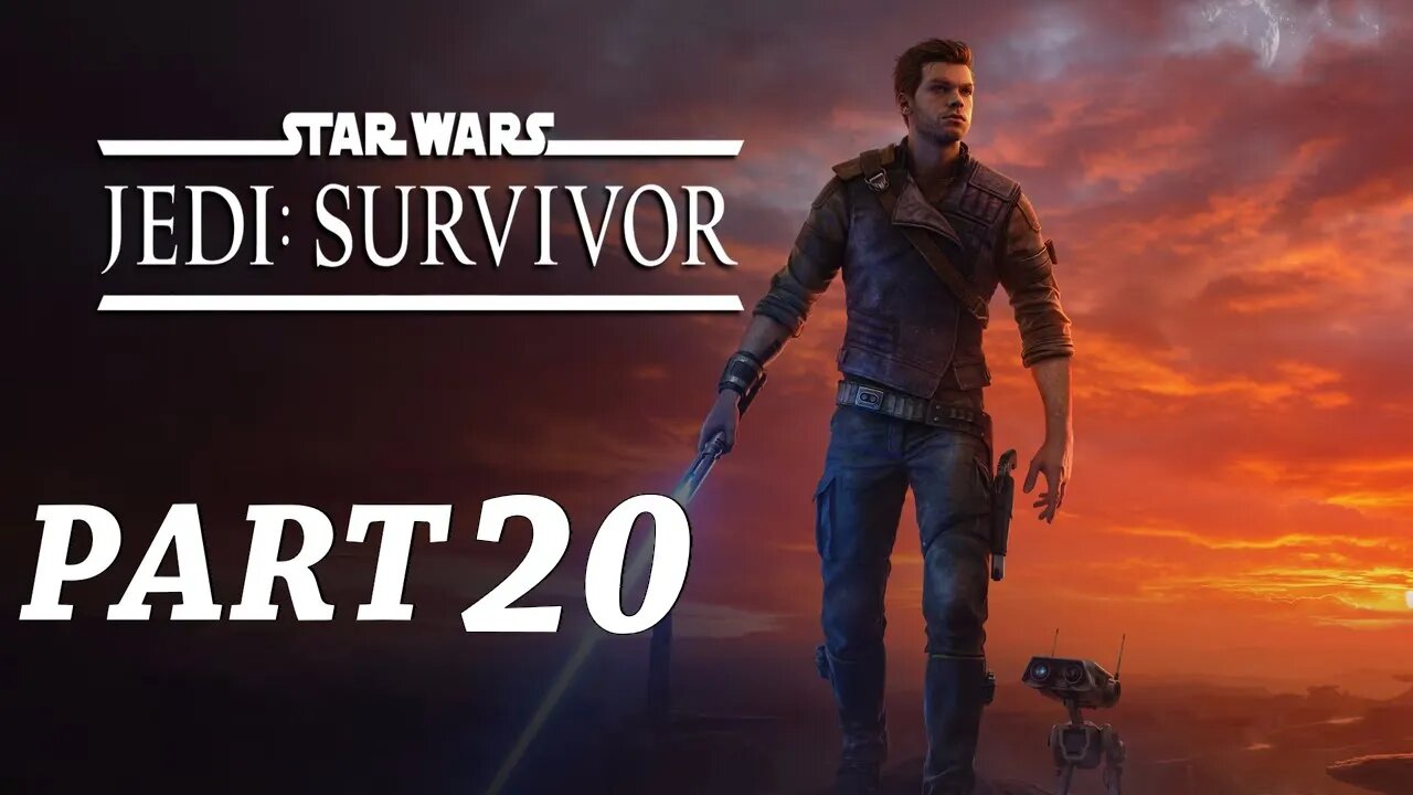 Star Wars Jedi Survivor Walkthrough Gameplay Part 20