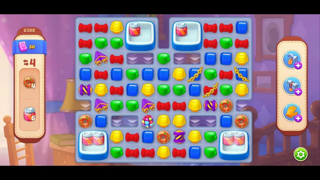 Playrix Homescapes Gameplay Walkthrough Level 6388