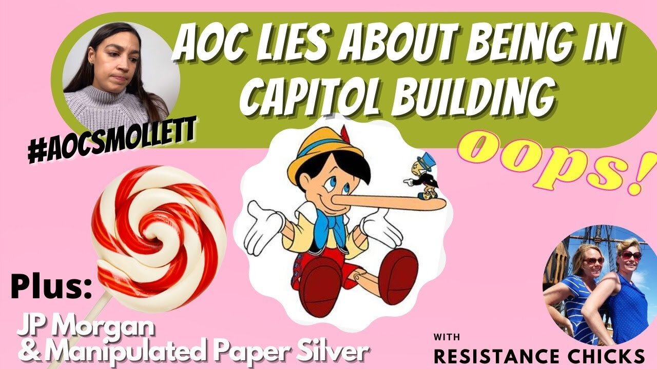 AOC Lies About In Capitol Building; JP Morgan & Manipulated Paper Silver 2 4 2021