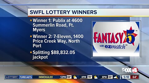 Two Fantasy Five winners in SWFL